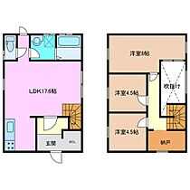 万町津一戸建て  ｜ 三重県津市万町津（賃貸一戸建3LDK・1階・61.00㎡） その2