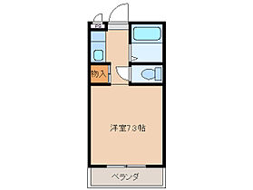 REGENT栗真 111 ｜ 三重県津市栗真町屋町（賃貸マンション1R・1階・19.84㎡） その2