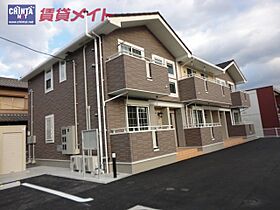 プロムナード脊振 201 ｜ 三重県津市河芸町上野（賃貸アパート1LDK・2階・46.09㎡） その1