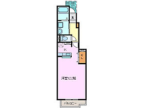 Ｋ・Ｙ　ＪＡＤＥ 106 ｜ 三重県津市末広町（賃貸アパート1R・1階・32.90㎡） その2