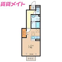 三重県津市上浜町2丁目（賃貸アパート1R・1階・32.06㎡） その2