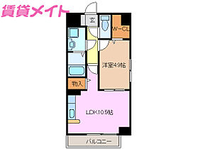 三重県津市広明町（賃貸マンション1LDK・3階・40.32㎡） その2