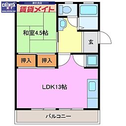新町ハイツ 4階/-