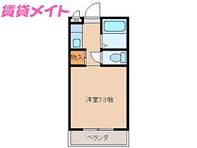 三重県津市栗真町屋町（賃貸マンション1R・1階・19.84㎡） その2