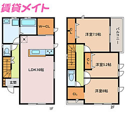 🉐敷金礼金0円！🉐近鉄名古屋線 白塚駅 徒歩10分
