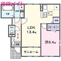 三重県津市本町（賃貸アパート1LDK・1階・50.87㎡） その2