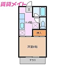 三重県津市一身田中野（賃貸アパート1K・1階・22.70㎡） その2