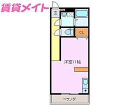 三重県津市羽所町（賃貸マンション1R・3階・32.40㎡） その2