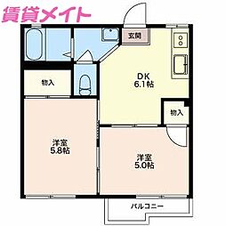 近鉄名古屋線 津新町駅 徒歩13分