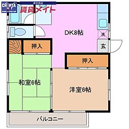 鳥居マンション 4階/-