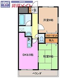 コーポアワヤ 2階