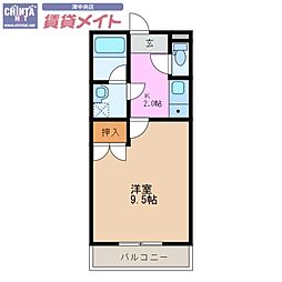 コーポバロン中野 2階