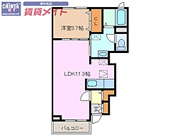 カーサ・ブリーズ　Ｂ棟 1階