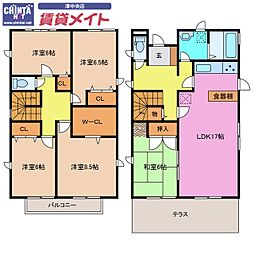 🉐敷金礼金0円！🉐阿漕町津興貸家