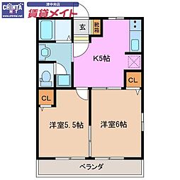 アンシャンテ 2階