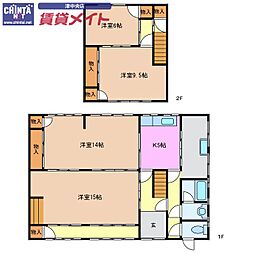 🉐敷金礼金0円！🉐萩野貸家
