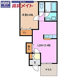 チアーズ ブルゴーニュ 1階/-
