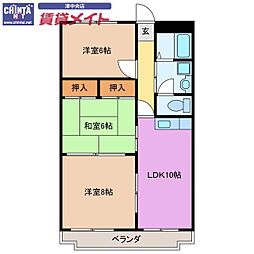 エクスクリエ桜橋 2階