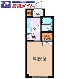 フィオーレ一身田 3階/-