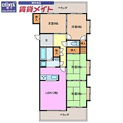 ライオンズマンション西丸之内 4LDKの間取図画像