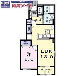 サニーハイツ SEINAI K 1階/-
