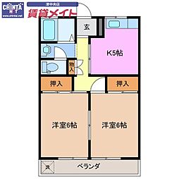 フローラル藤水 2階/-