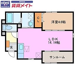 フランドール A棟 1階
