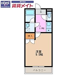 コーポバロン中野 4階/-