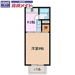 サミーホワイト 2階/-