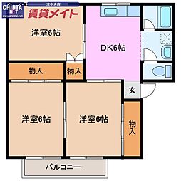 🉐敷金礼金0円！🉐ハイツ花梨