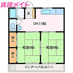 コーポ千代崎 2階