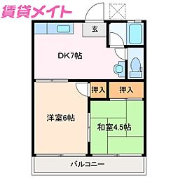 水谷アパート 2階