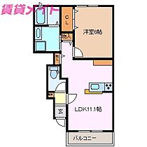 グレーシア  ｜ 三重県鈴鹿市住吉2丁目（賃貸アパート1LDK・1階・40.68㎡） その2