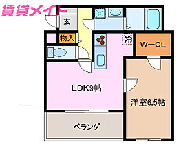 パールヒルズ  ｜ 三重県鈴鹿市江島町（賃貸マンション1LDK・3階・39.91㎡） その2