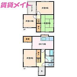 🉐敷金礼金0円！🉐亀津神戸貸家