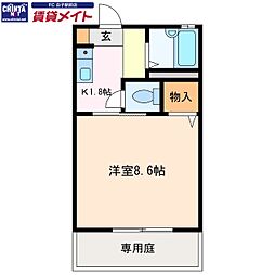 リヴェール鈴鹿C 1階/-