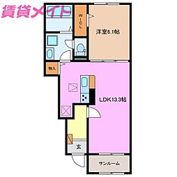 ベルメゾン　シャトン　II 1階