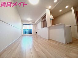 ベルメゾン　シャトン　II 2階1LDKのリビング/ダイニング