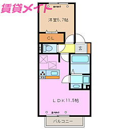 グランドエル・Ｆ　C 1階