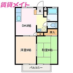 サンビレッジTUTUMI　A 2階