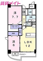 シャルマン ヴェガ 2階
