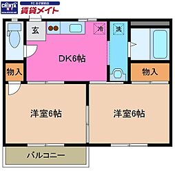シャトル箕田 2階