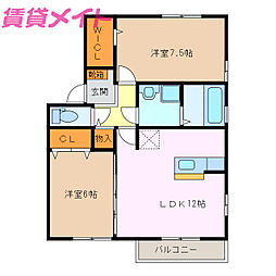 リビングタウン鈴鹿旭が丘　E棟 1階