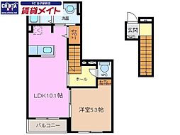コートハウス安塚 2階/-