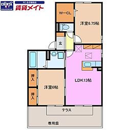 グリーンヒル高岡台　A
