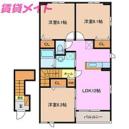 ローズ・クォーツ 2階