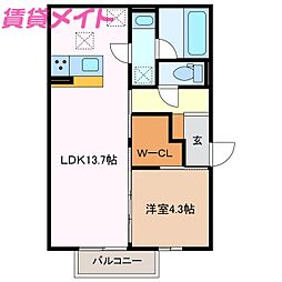 パルミエ III 1階