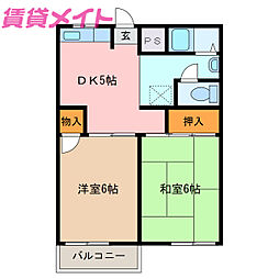 メゾン常盤 2階