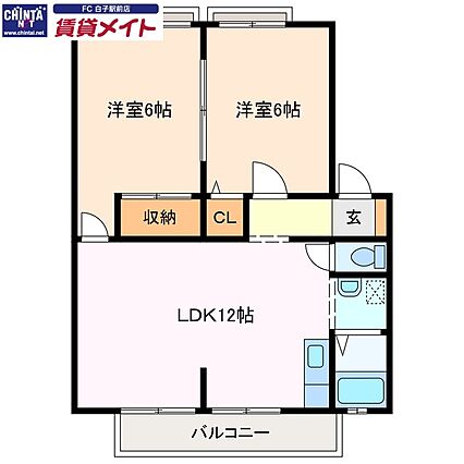 サンビレッジ鈴鹿C_間取り_0