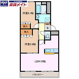 プリムローズ 1階/-